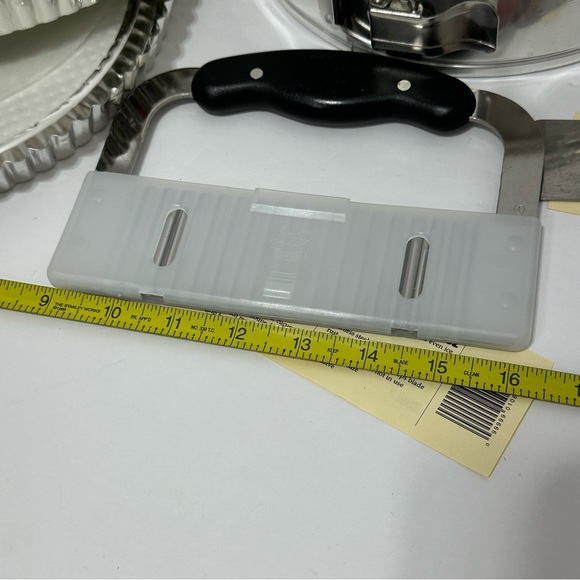 The Pampered Chef Lot Flan Pan Set Springform Pan Set Spatula Garnisher - Picture 8 of 10